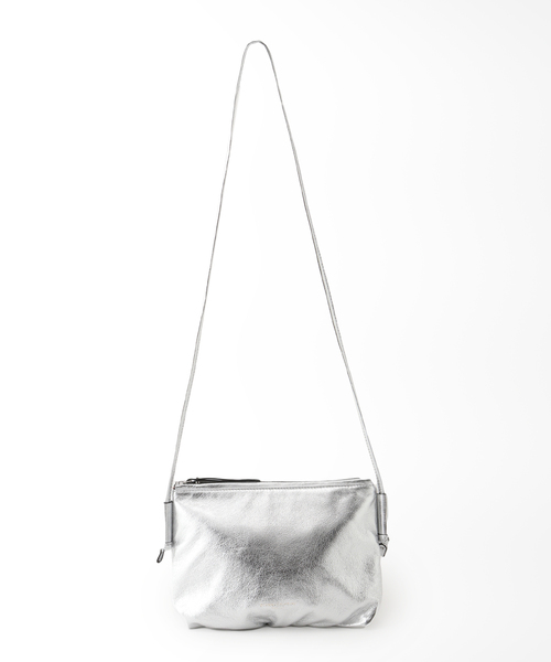 GIANNI CHIARINI シルバーショルダーバッグ GIANNI CHIARINI（ジャンニ キアリーニ） ショルダーバッグ FREE