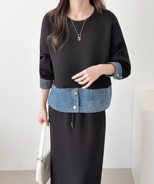 「ABITOKYO」 セットアップ M モカ レディース_画像8
