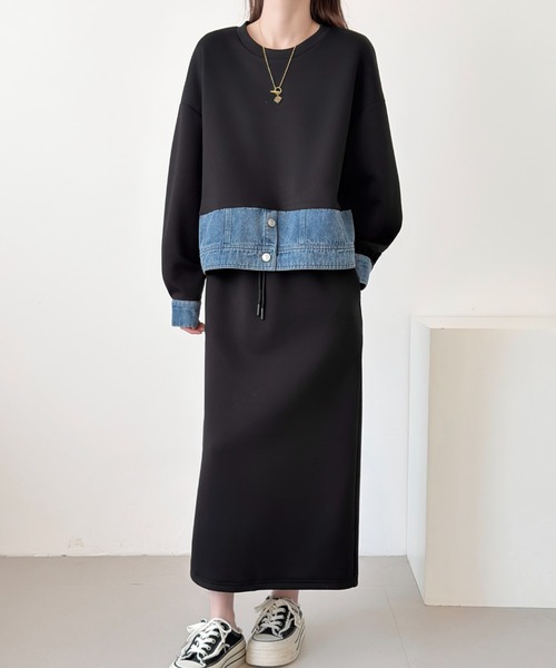 「ABITOKYO」 セットアップ M モカ レディース_画像9