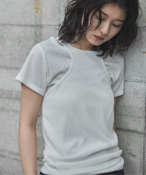 tシャツ レイヤードスラブセットTee レディース | feepur | 01