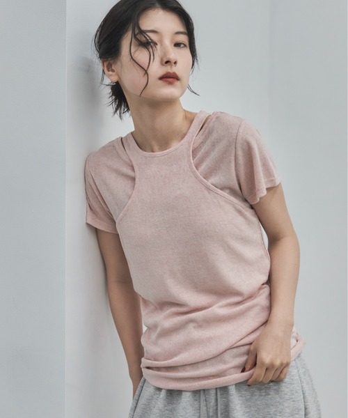 tシャツ レイヤードスラブセットTee レディース | feepur | 03
