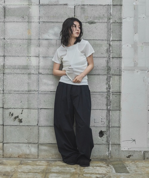 tシャツ レイヤードスラブセットTee レディース | feepur | 10