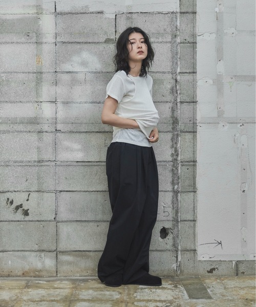 tシャツ レイヤードスラブセットTee レディース | feepur | 06