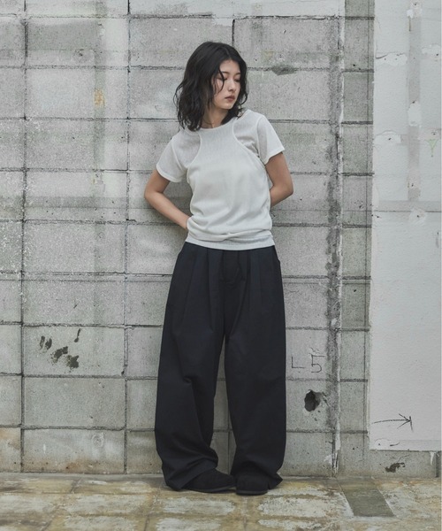 tシャツ レイヤードスラブセットTee レディース | feepur | 08