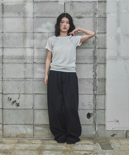 tシャツ レイヤードスラブセットTee レディース | feepur | 09