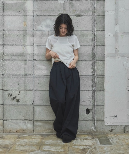 tシャツ レイヤードスラブセットTee レディース | feepur | 05