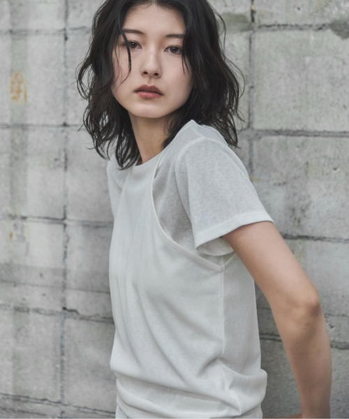 tシャツ レイヤードスラブセットTee レディース | feepur | 12