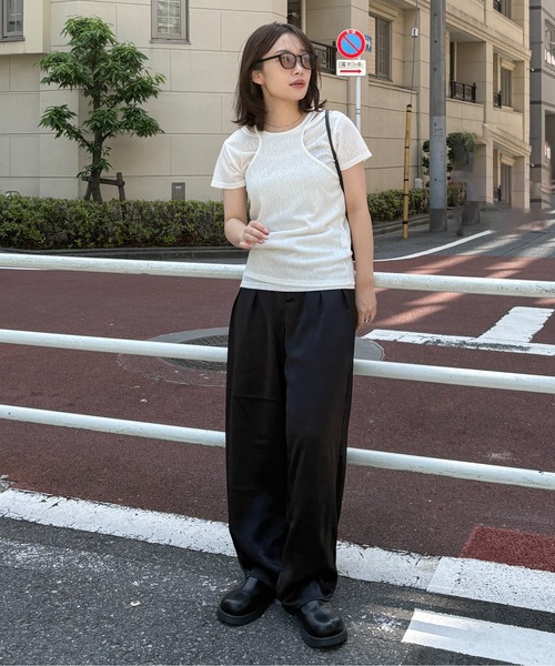 tシャツ レイヤードスラブセットTee レディース | feepur | 22