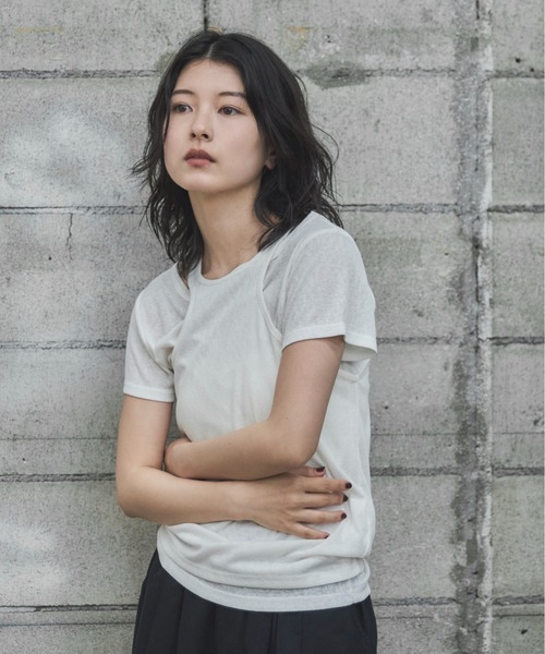 tシャツ レイヤードスラブセットTee レディース | feepur | 16