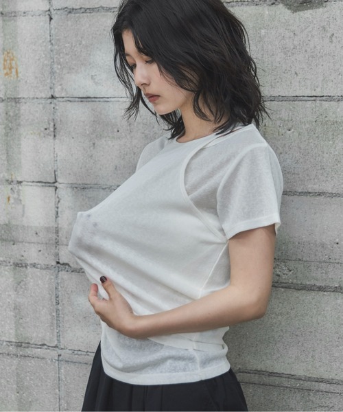 tシャツ レイヤードスラブセットTee レディース | feepur | 13