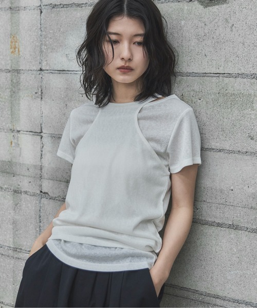 tシャツ レイヤードスラブセットTee レディース | feepur | 18