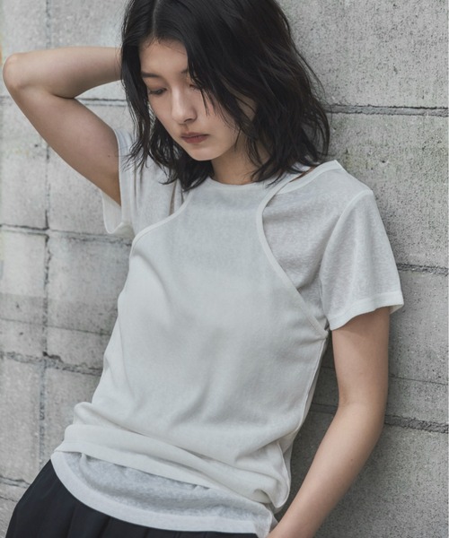 tシャツ レイヤードスラブセットTee レディース | feepur | 11