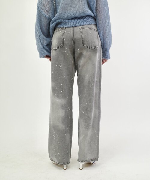 「WHO'S WHO gallery」 デニムパンツ MEDIUM サックスブルー レディース_画像5