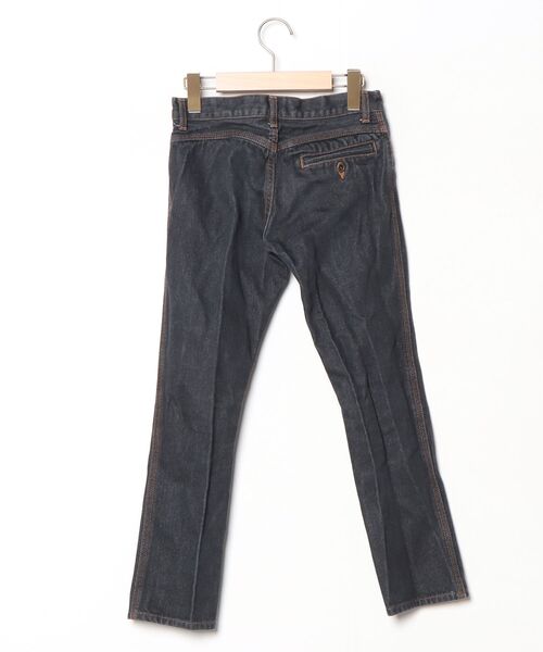 「HYSTERICS」 スキニーデニムパンツ XX-SMALL ブラック レディース_画像2