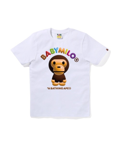 A BATHING APE（アベイシングエイプ） tシャツ 3D BABY MILO TEE