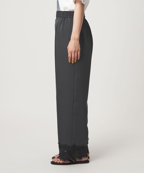 パンツ 「WEB限定」「at ease」スソ レース パンツ レディース | green label relaxing | 13