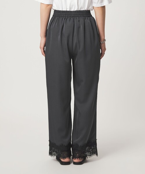 パンツ 「WEB限定」「at ease」スソ レース パンツ レディース | green label relaxing | 14