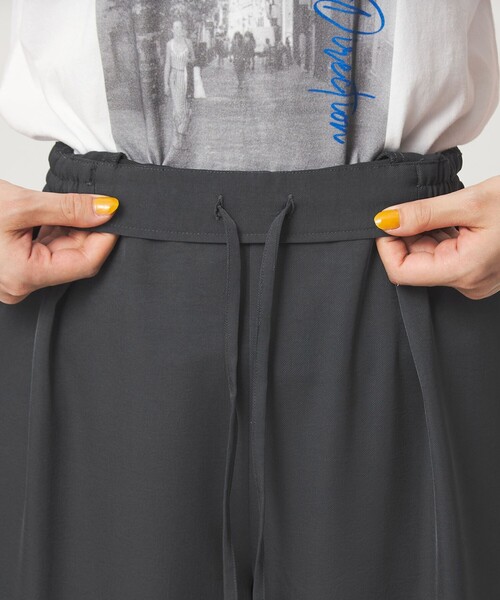 パンツ 「WEB限定」「at ease」スソ レース パンツ レディース | green label relaxing | 18