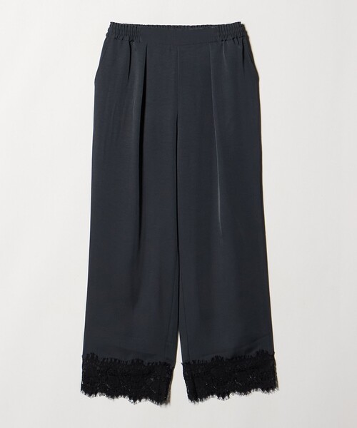 パンツ 「WEB限定」「at ease」スソ レース パンツ レディース | green label relaxing | 22