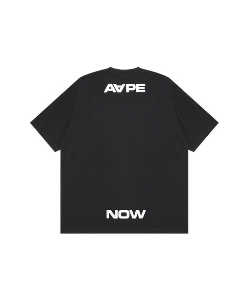 「AAPE BY A BATHING APE」 半袖Tシャツ LARGE ベージュ系その他 メンズ_画像8