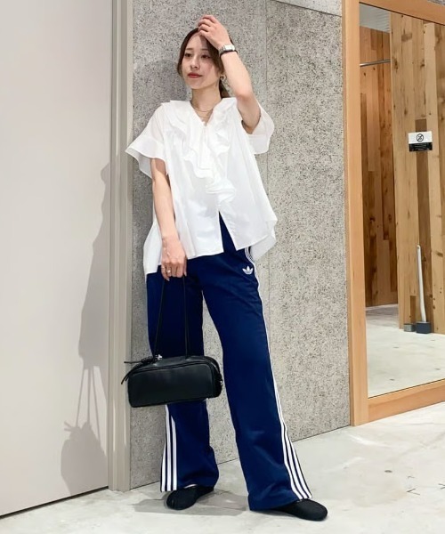 新品　アディダスオリジナルス　トラックパンツ　ネイビー　ワイドパンツ　Sサイズ adidas Originals アディダス adidas ワイドパンツ パンツ 「限定展開