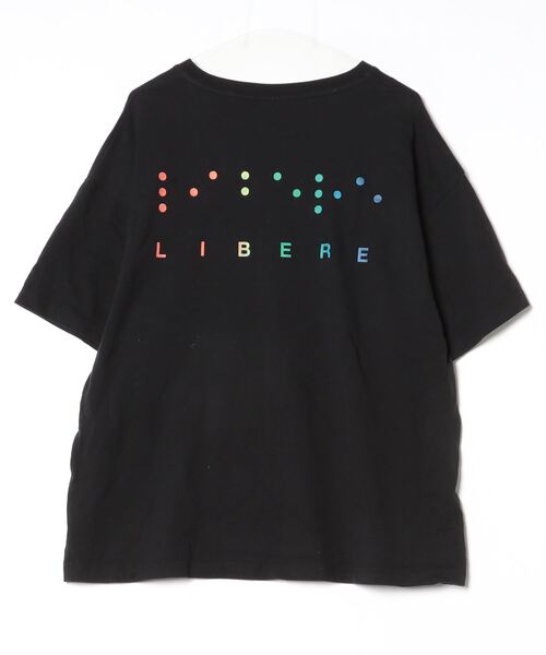 「LIBERE」 半袖Tシャツ S ブラック メンズ_画像2