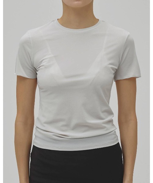 todayful 半袖Tシャツ ホワイト TODAYFUL トゥデイフル todayful tシャツ 半袖 Soft Mesh T-shirts