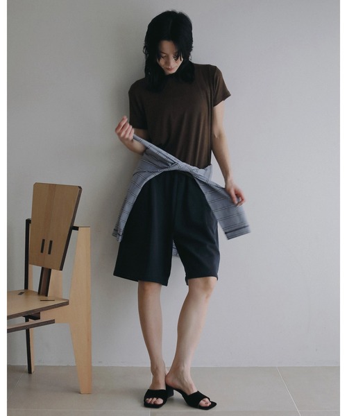 tシャツ 半袖 Wool Compact T-shirts レディース | anuke | 04