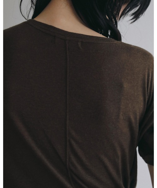 tシャツ 半袖 Wool Compact T-shirts レディース | anuke | 06