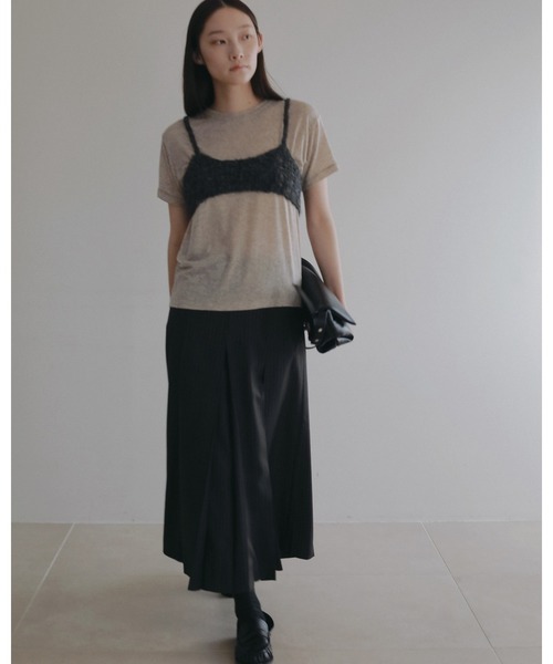 tシャツ 半袖 Wool Compact T-shirts レディース | anuke | 07