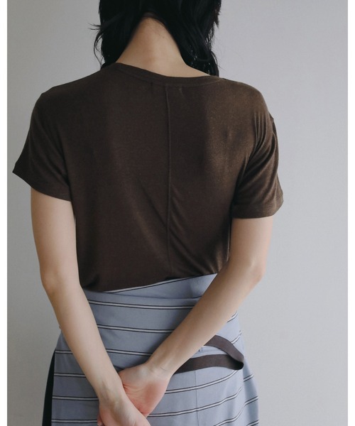 tシャツ 半袖 Wool Compact T-shirts レディース | anuke | 05