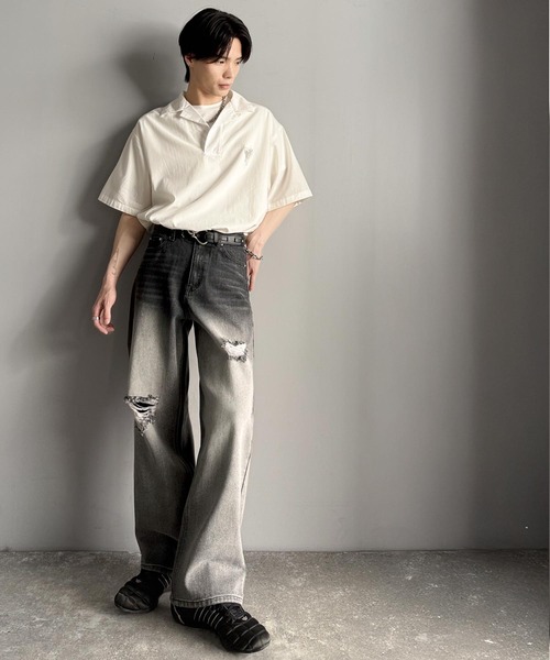 「Java」 デニムパンツ MEDIUM ブラック メンズ | Java | 03