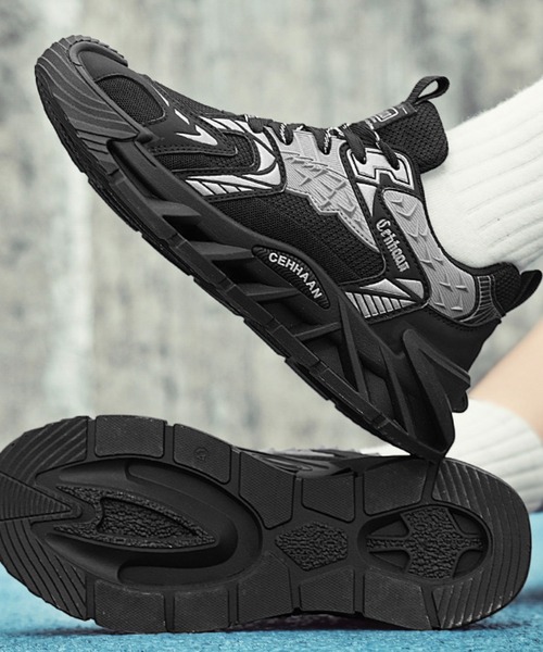 「WESTBOY」 ローカットスニーカー 42 ブラック メンズ_画像9