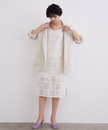 目玉商品 Amomento クロシェワンピース 本店は