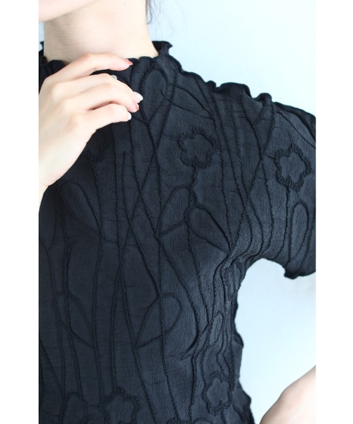 tシャツ 浮かぶ刺繍画の伸びやかカットソートップス レディース cawaii tシャツ 浮かぶ刺繍画の伸びやかカットソートップス