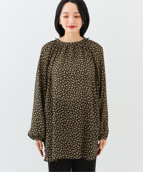 SLOBE IENA（スローブイエナ） シャツ ブラウス ドットフラワー2WAY 