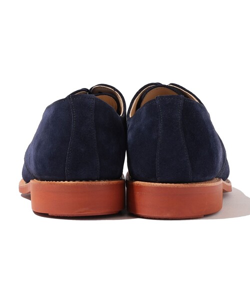 ビジネスシューズ 「SHIPS EXCLUSIVE」Southwick: SANDERS Navy Suede Officer Shoe メンズの画像