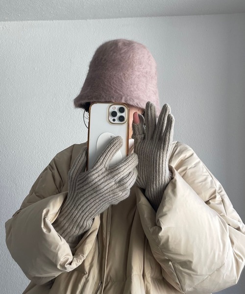 YILON イロン Shaggy fur bucket hat ハット バケハ YILON イロン Shaggy fur bucket hat ハット バケハ