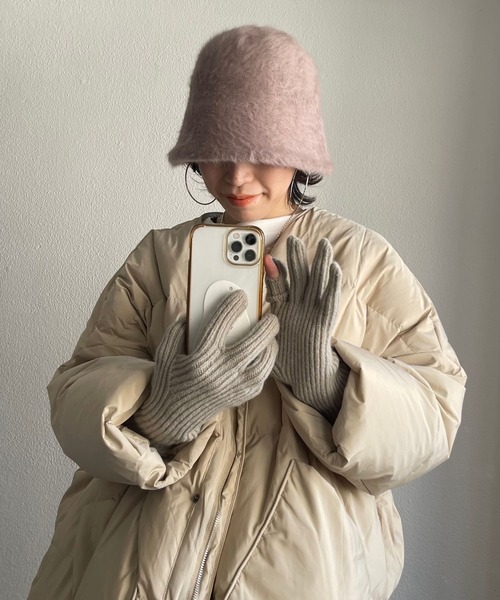 YILON イロン Shaggy fur bucket hat ハット バケハ YILON イロン Shaggy fur bucket hat ハット バケハ Shaggy fur