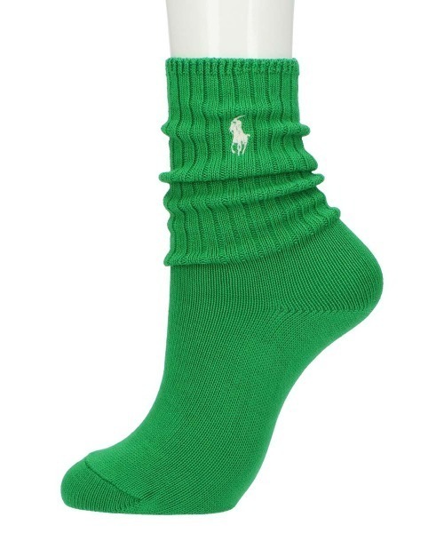 POLO RALPH LAUREN 靴下 レディース ワンポイント 22cm丈