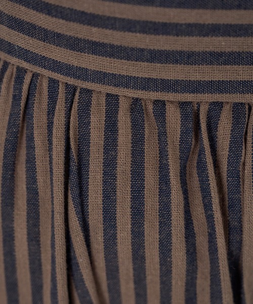 スカート カラーナチュラルストライプ織りスカート | STYLE DELI | 13