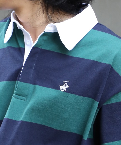 tシャツ 「BEVERLY HILLS POLO CLUB」天竺ラガー半袖Tシャツ 3287-7742 レディース メンズ | BEVERLY HILLS POLO CLUB | 19
