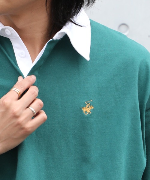 tシャツ 「BEVERLY HILLS POLO CLUB」天竺ラガー半袖Tシャツ 3287-7742 レディース メンズ | BEVERLY HILLS POLO CLUB | 16