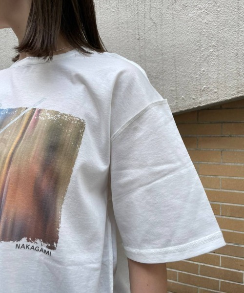 tシャツ NAKAGAMI(ナカガミ) 別注Tシャツ レディース NAKAGAMI tシャツ NAKAGAMI(ナカガミ) 別注Tシャツ レディース