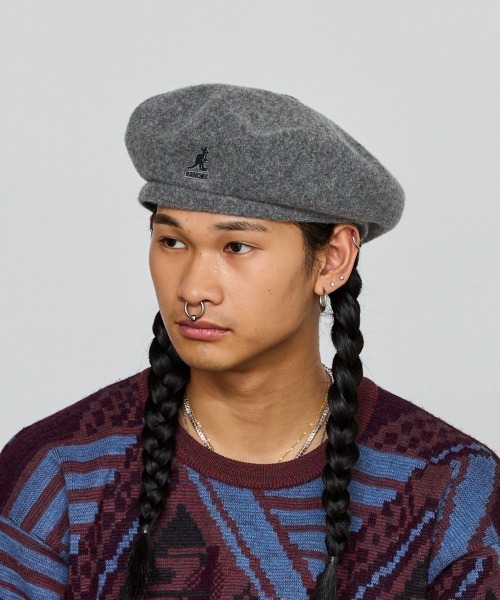 カンゴールラビットファーベレー帽 KANGOL 帽子 ベレー帽 WOOL JAX BERET レディース メンズ