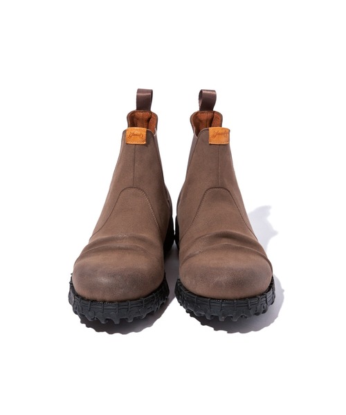 新品同様／26㎝の方へ／グラム glamb／ヴィンテージ￼加工 レザーブーツ GB0424/AC03 : Crack Side Zip Boots / クラックサイドジップブーツ