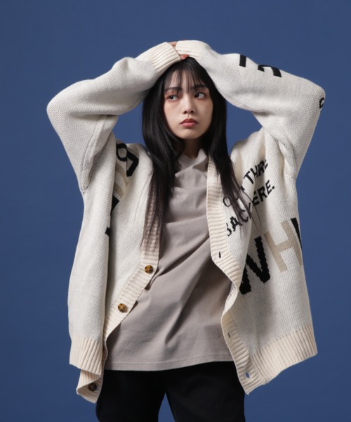 WHITELAND カーディガン 「WEB＆DEPOT限定」WHITELAND/ホワイト