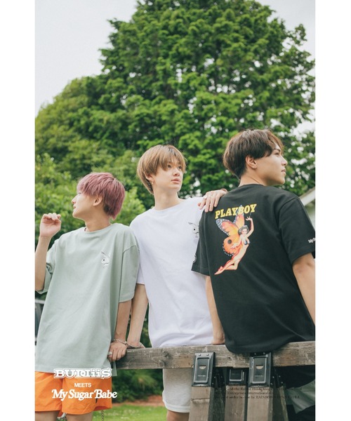 My Sugar Babe（マイシュガーベイブ） tシャツ MSB×Playboy August