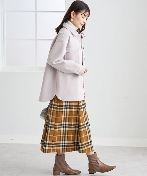 BELLUNA PLUS（ベルーナプラス） スカート 「M・D」ウール入り