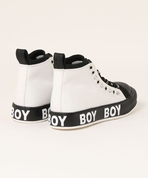 BOY LONDON スニーカー 「BOY LONDON」BOY MONO CANVAS HIGH-CUT